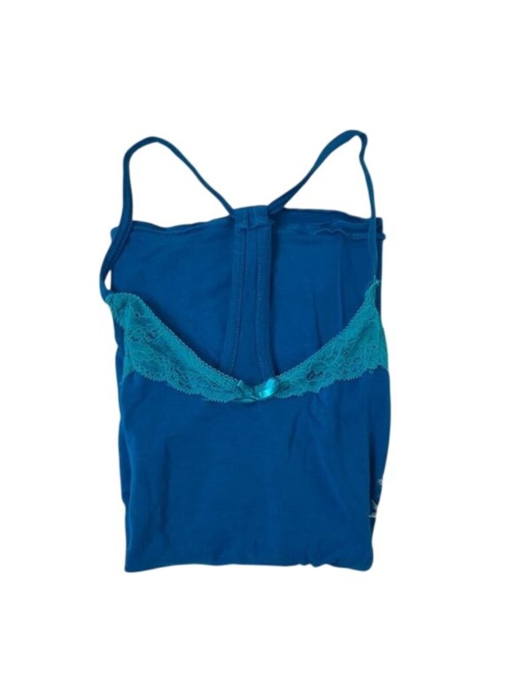 Honeydew Intimates Aqua Lace Trim Racerback Tank Top